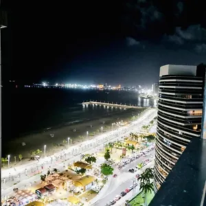 Flat Atlântico, Com 02 Quartos , Fortaleza (Ceara) Brasil